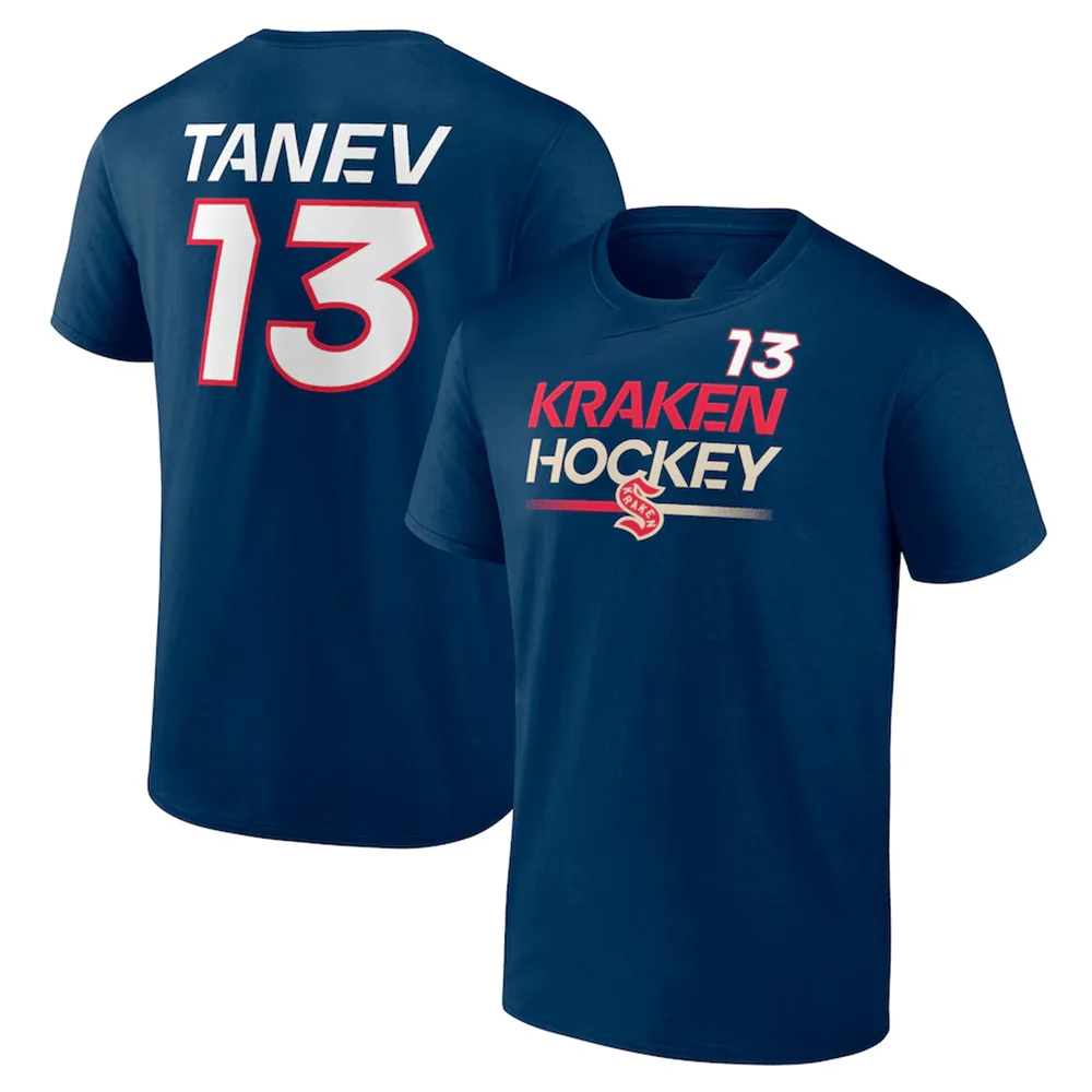 2024 Summer Hot Sale Ice Hockey T-Shirt Seattle Adult Men's and Women's Cotton Short Sleeve Kraken Children's Casual Comfort Top