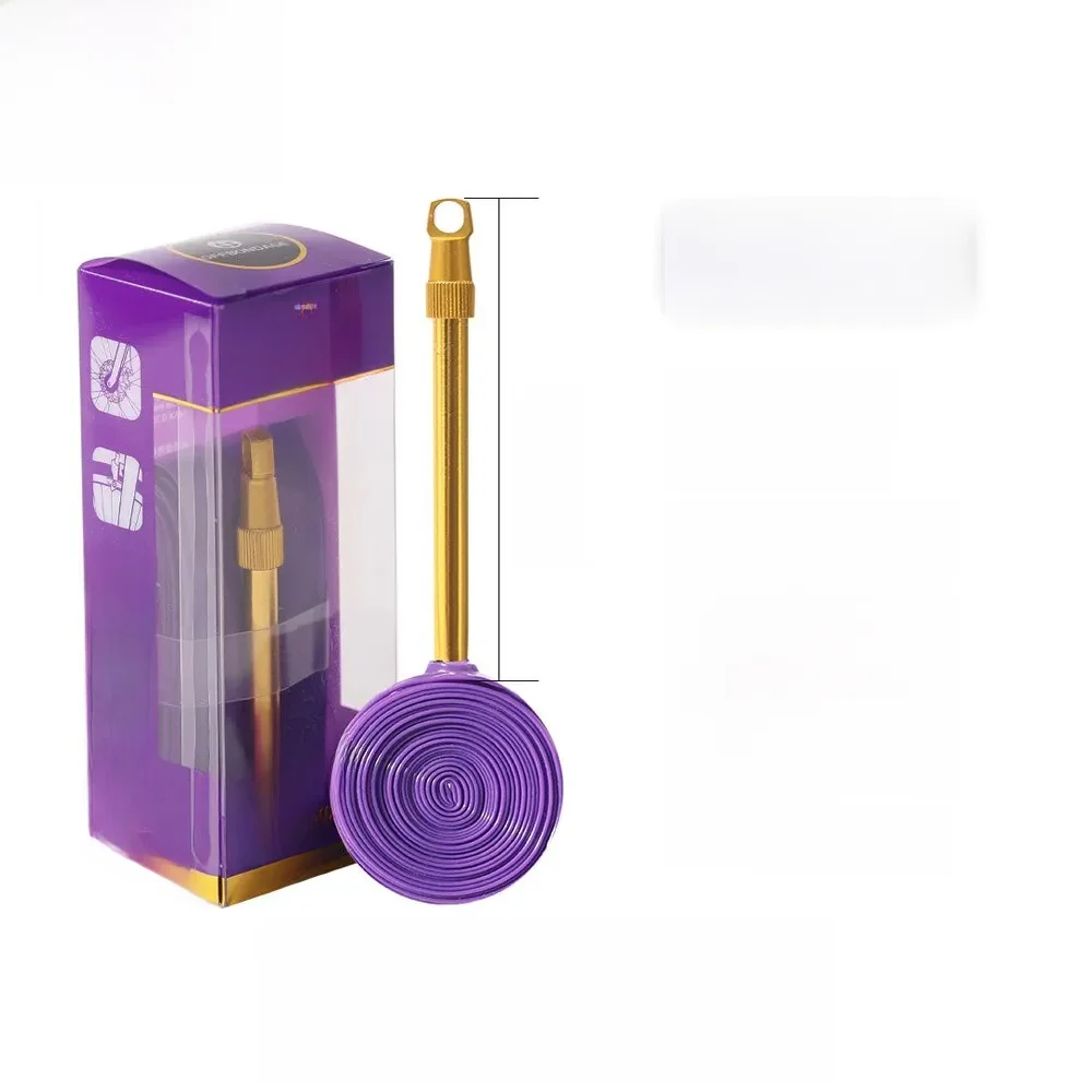 AliExpress OFFBONDAGE Aluminum Valve Ultralight Bike Inner Tube 700C Road Bicycle TPU Tire 60 80mm Length French Valve Super Light Tube