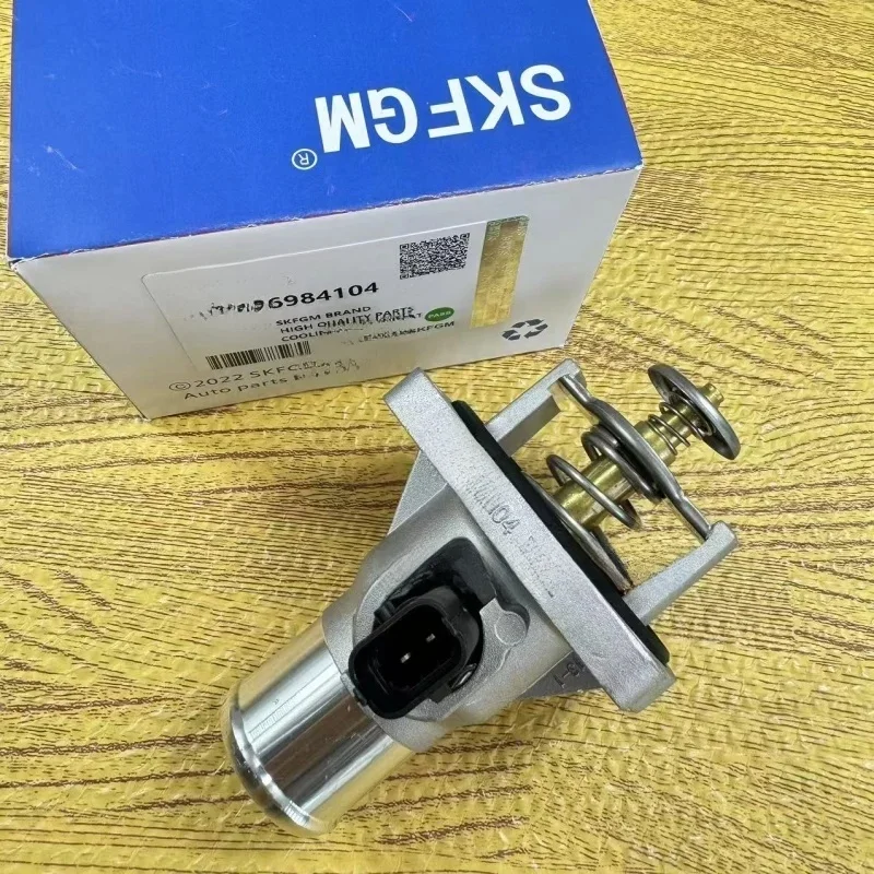 Oryginalny zespół termostatu płynu chłodzącego silnik OEM # 96984104 25193683 55578419   Dla Chevrolet Cruze Sonic Aveo Astra Zafira Signum — zdjęcie 2