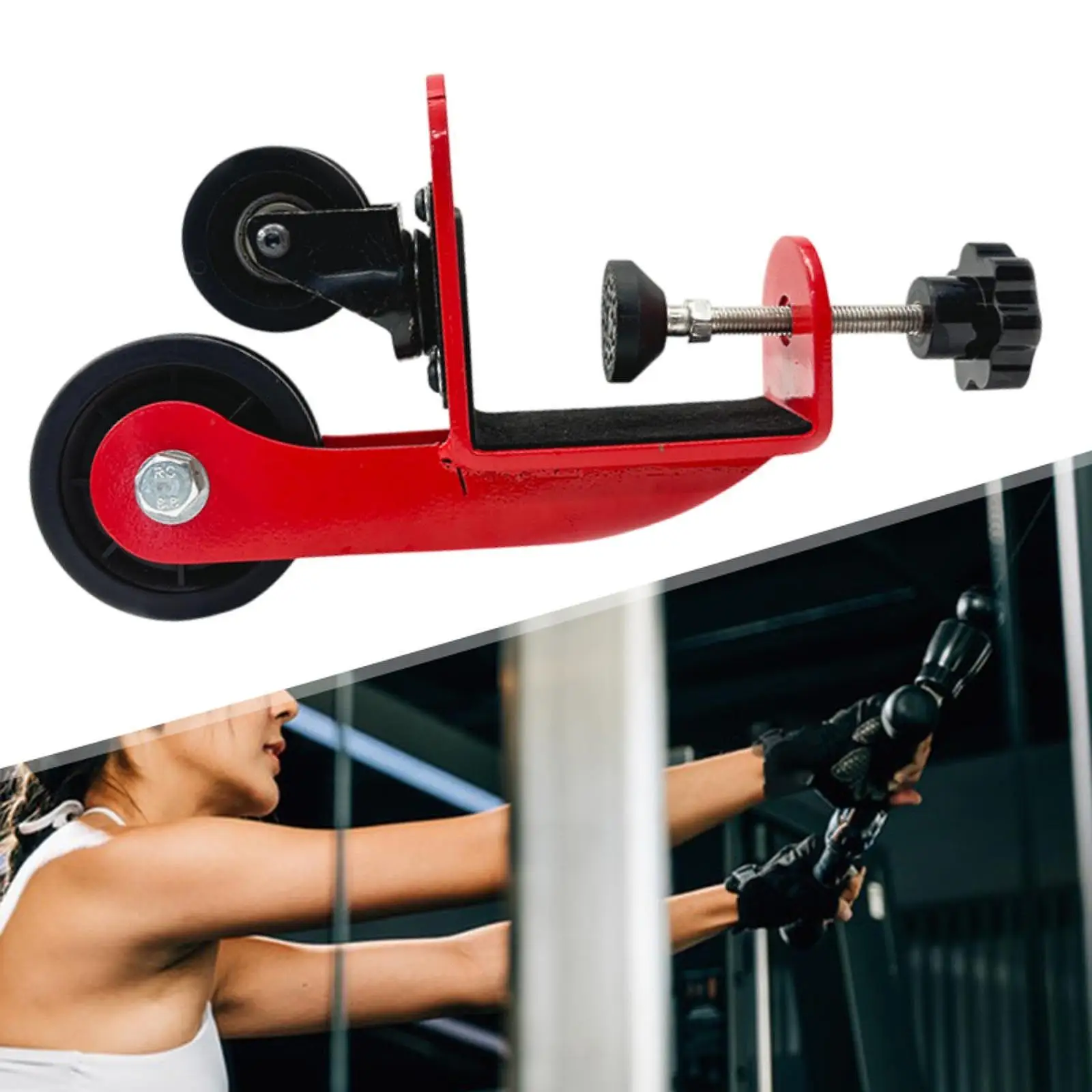 

Arm Wrestling Training Table Pulley Cable System Wrist Exerciser Strengthener for Adults Forearm Workout Biceps Training