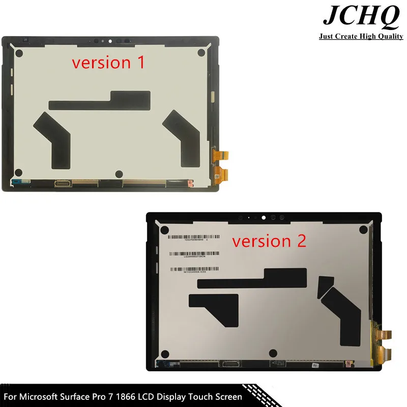 

JCHQ Original Tablet LCD Screen Replacement For Microsoft Surface Pro 7 1866 LCD Display Touch Screen Digitizer Glass Assembly