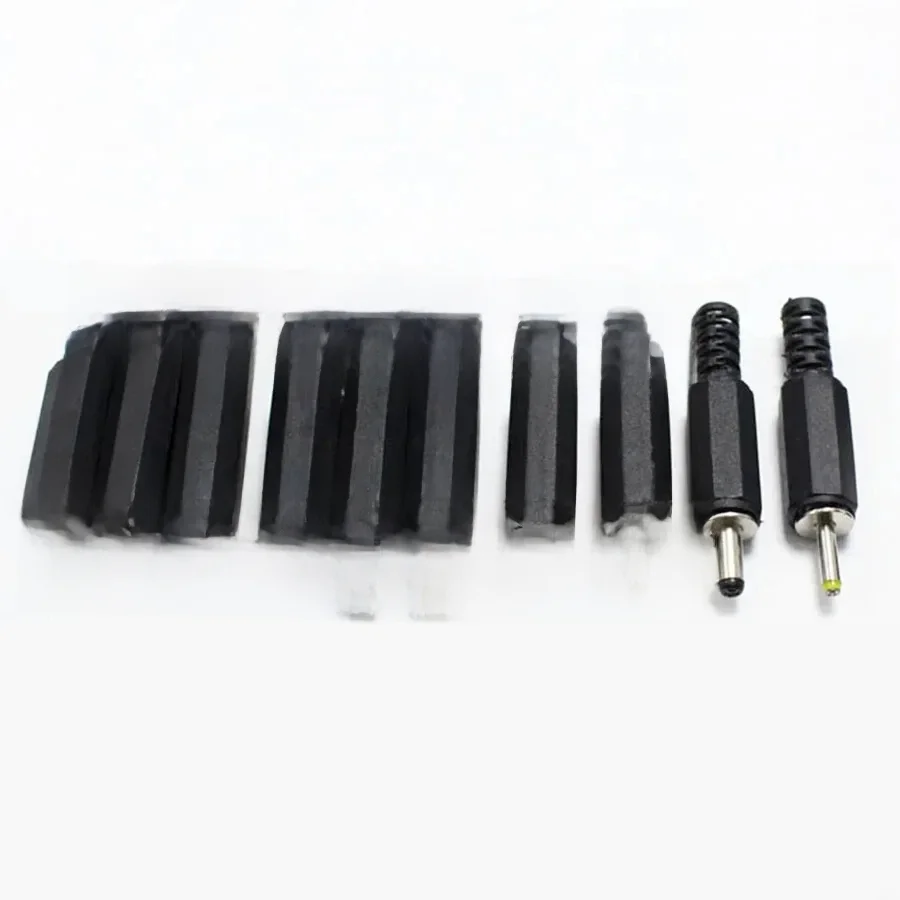 5szt Wtyczka męska DC Power 5.5* 2.1mm 5.5* 2.5mm 3.5 * 1.35mm 6.3* 3.0mm 3.5*1.1mm 4.0*1.7mm 5.0*3.0mm wtyczka adaptera — zdjęcie 2