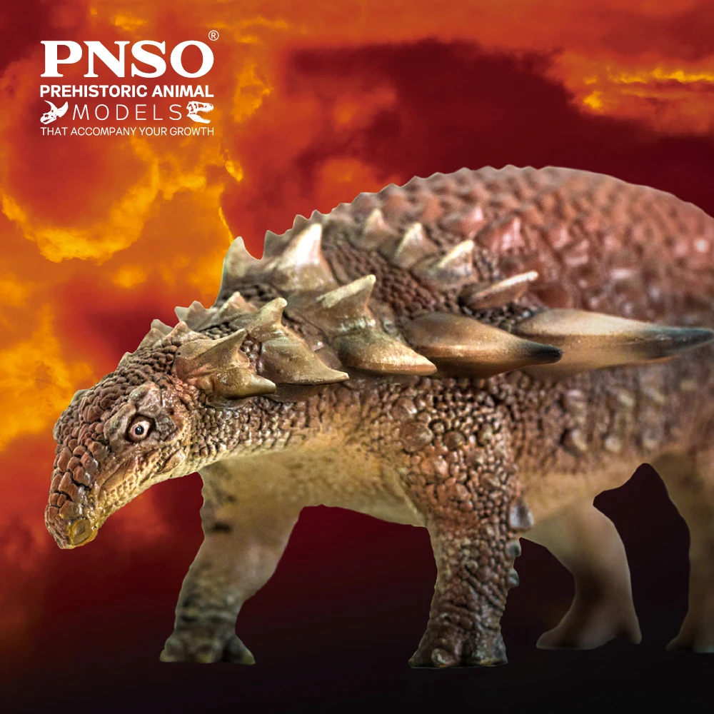 PNSO Prehistoric Dinosaur Models:31Gavin The Borealopelta