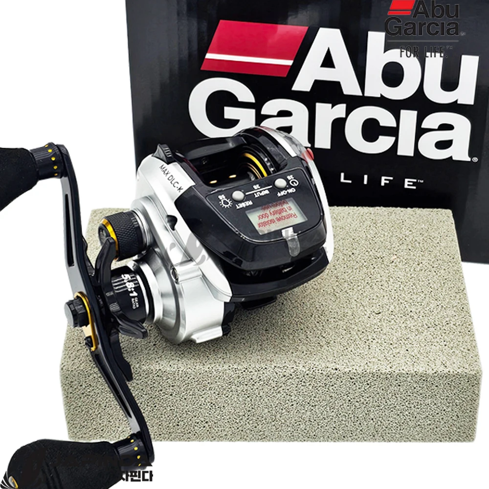 Abu Garcia Genuine MAX DLC Depth Measuring Reel, Hanchi Cham Dome Tyrubber Depth Check Baitcast Reel, Abu Garcia