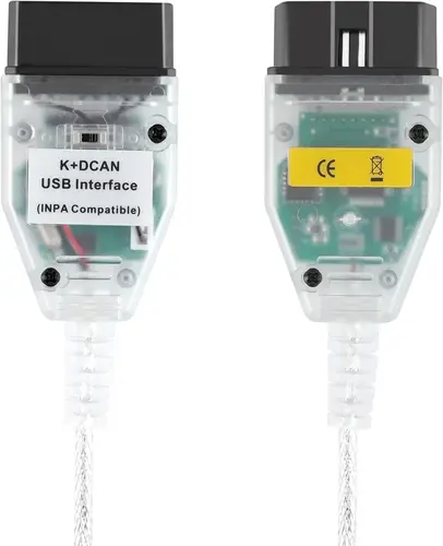 Imagen 2 del producto Para INPA BMW K DCAN con interruptor interfaz de diagnóstico OBDII para BMW serie K + CAN k-line OBD2 herramienta de diagnóstico de código de conector de coche