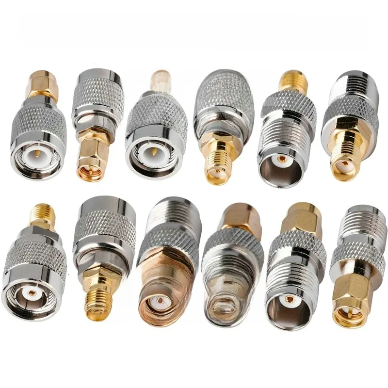 Złącze JXRF 2szt RF koncentryczny adapter koncentryczny TNC męski żeński Jack do SMA męski wtyk prosty RP TNC złącze do RP SMA złącze — zdjęcie 2