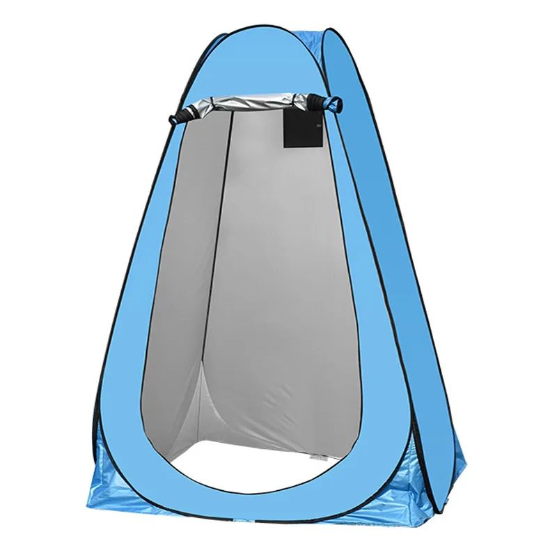 Portable Privacy Shower Tent Outdoor Waterproof Changing Room Shelter for Camping Hiking Warm Beach Toilet Shower Bathroom