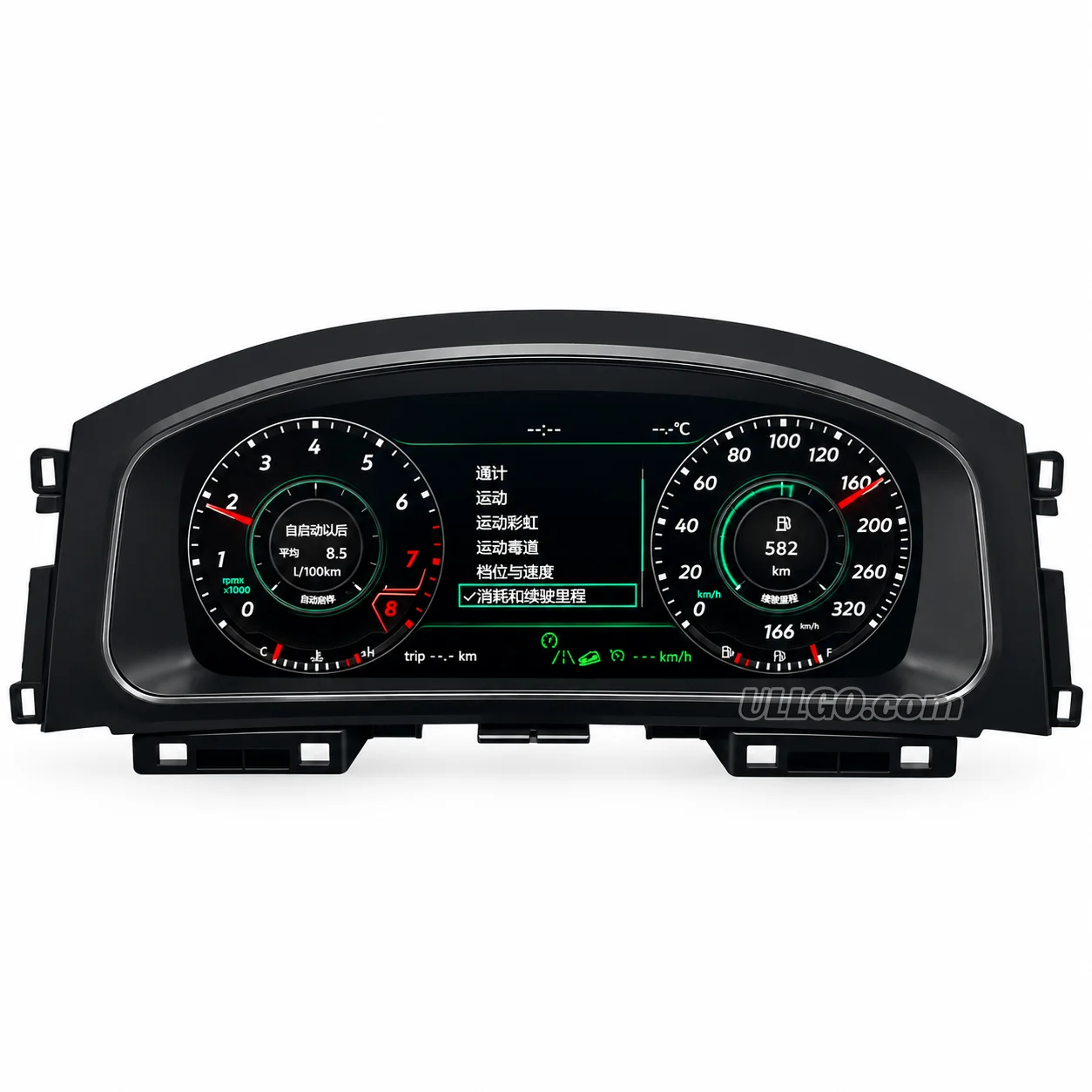 Digital Instrument Cluster for VW Golf MK7 2012-2019 Virtual Cockpit Built-in CarPlay Digital SpeedOmeter