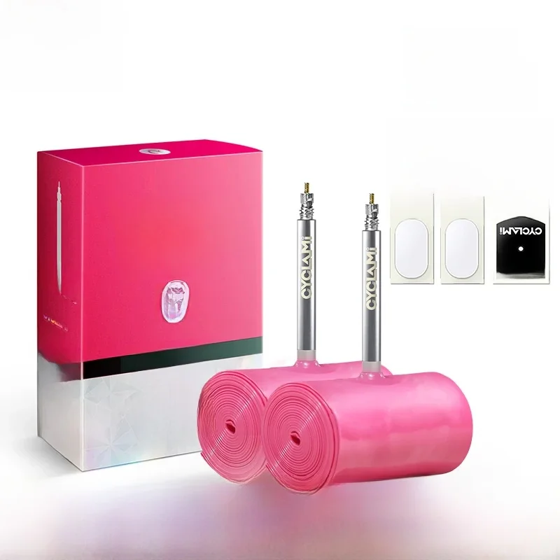 AliExpress CYCLAMI Ultralight Bike Inner Tube MTB 26 27.5 29 Inches Bicycle TPU Tire 45mm Metal French Presta Valve Super Light for 1.9~2.5