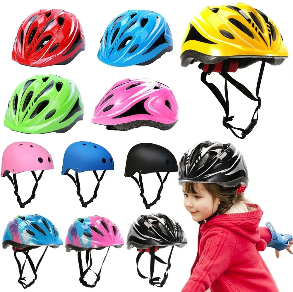 AliExpress NONE Child Bicycle Helmet EPS PC Kids MTB Road Bike Helmets Ultralight Breathable Lightweight Head Protector Skateboard Bike Helmet