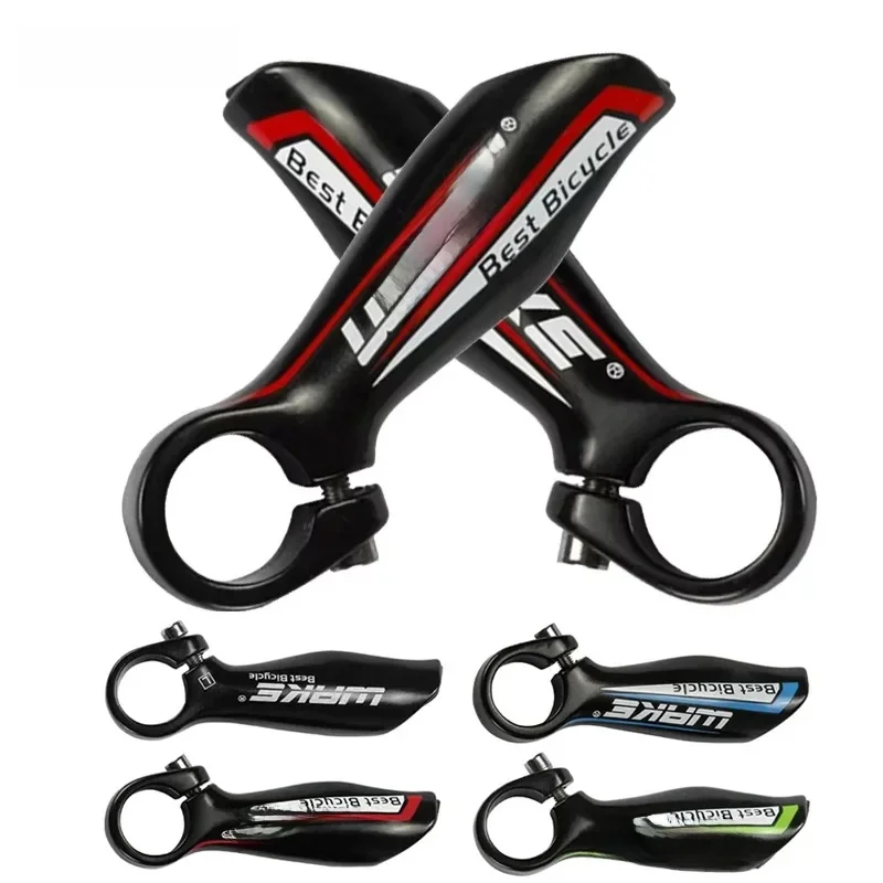 AliExpress NONE WAKE 1 Pair Bicycle Handlebar Vice Handle Rest Cow Horn Adjustable Small Auxiliary Mountain Bike Horn Handle Bar Cycling Parts