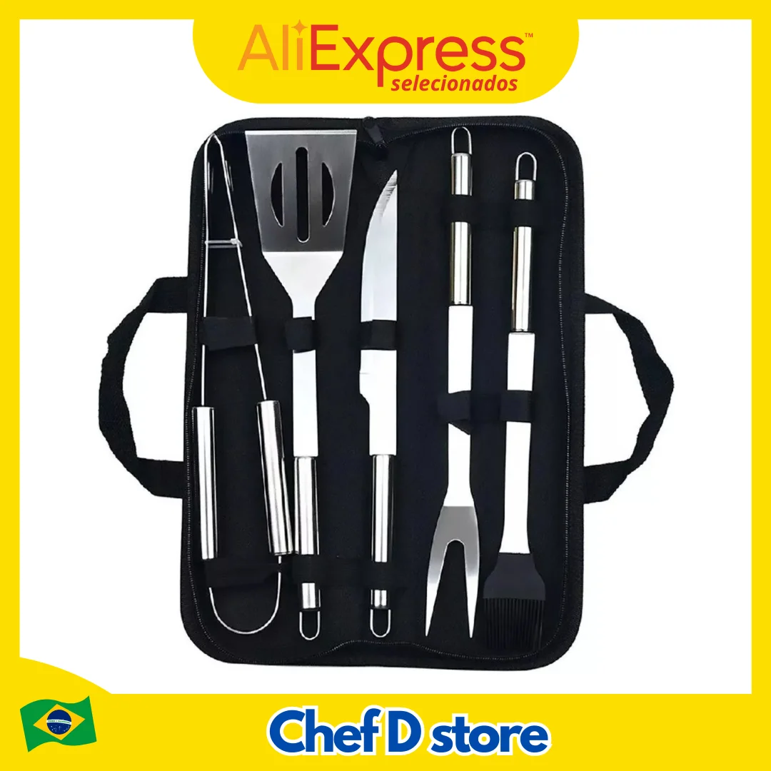 BBQ Grill Accessories Barbecue Kit, Barbecue Utensils, Grilling Utensil, Outdoor Camping Kitchen Tools