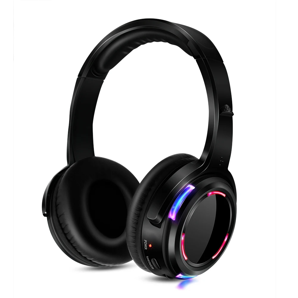 Silent Disco Wireless Headphone and Parts for DJ,Family Use Conference TV