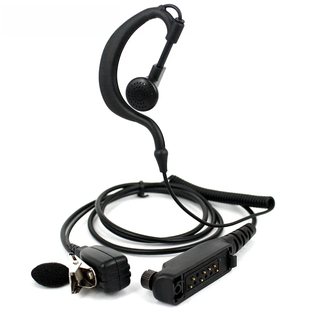 Fone de ouvido PTT para Motorola, Walkie Talkie, rádio em dois sentidos, microfone, STP8000,