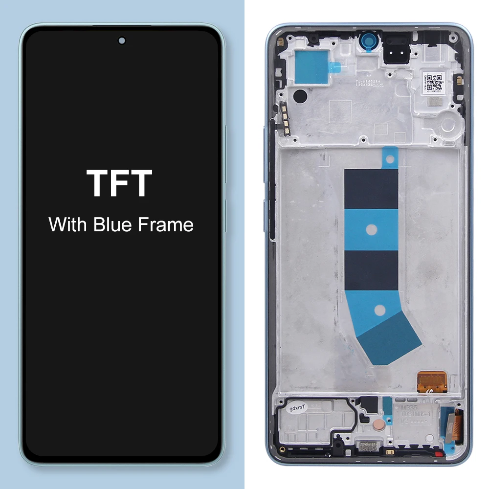 Schermo da 6,67 Pollici per Xiaomi Redmi Note 13 Pro 4G ‎ Display LCD con Touch Screen e Digalizzatore per Note13Pro 4G con Cornice  509