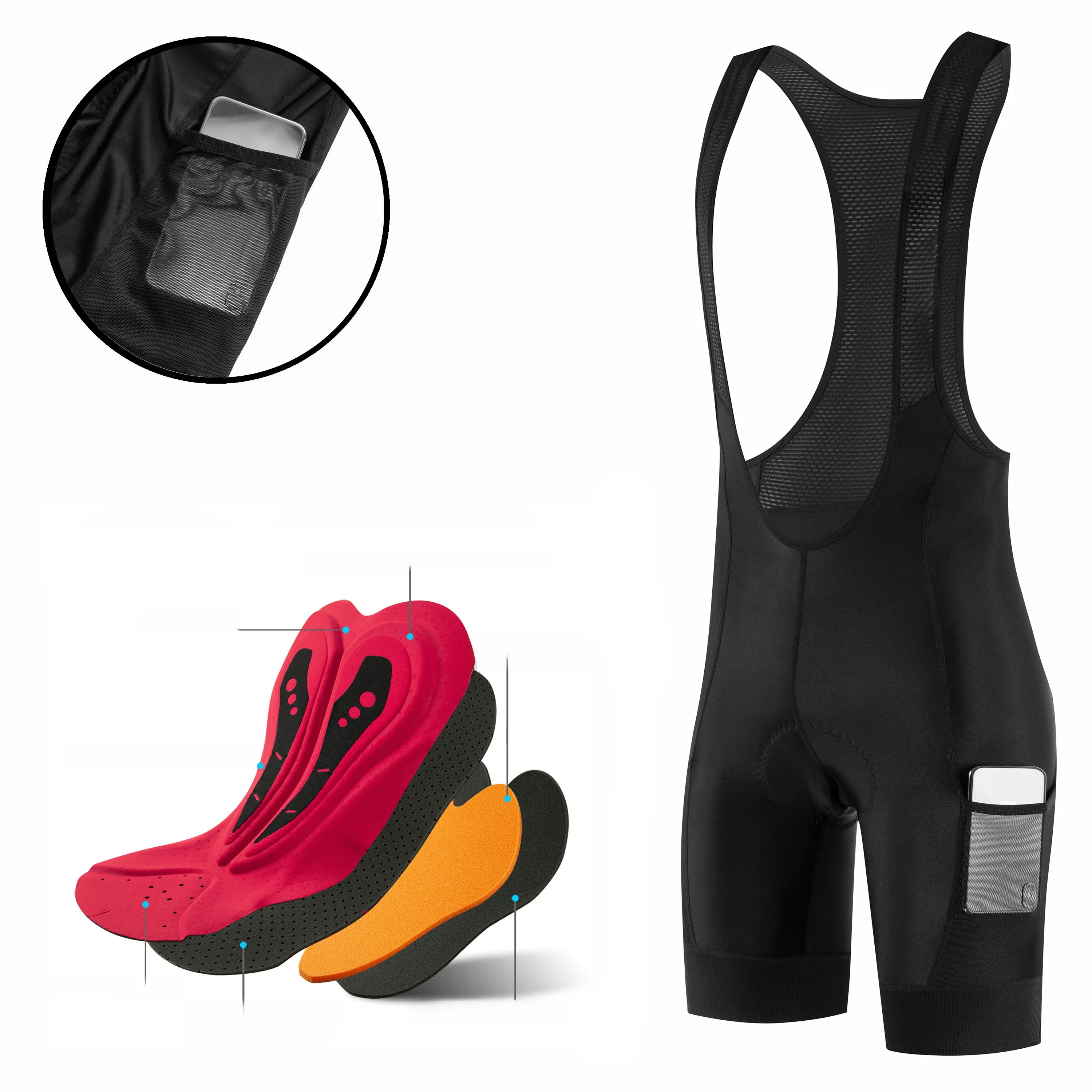 AliExpress NONE Fualrny New Pro Cycling Bib Shorts Summer Breathable Quick Dry Mountain Road Biking Men Professional Sponge Pad Bicycle Clothes