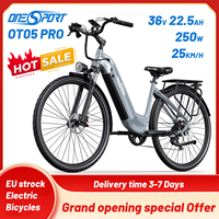 OneSport OT05 Pro Electric bike e-bike city bike Lithium battery 36V/22.5Ah, electric mileage can reach 80-100km