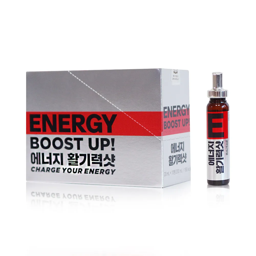 10 bottles of 20ml energy vigor shot