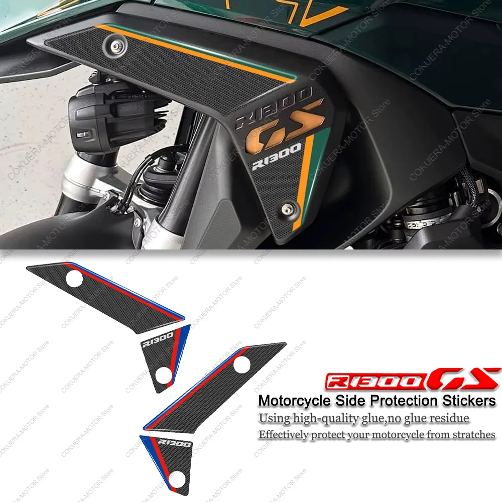 

For BMW R1300GS r1300gs Motorcycle Accessories Motorcycle Side Cover Protection 3D Sticker Waterproof Decorative Sticker
