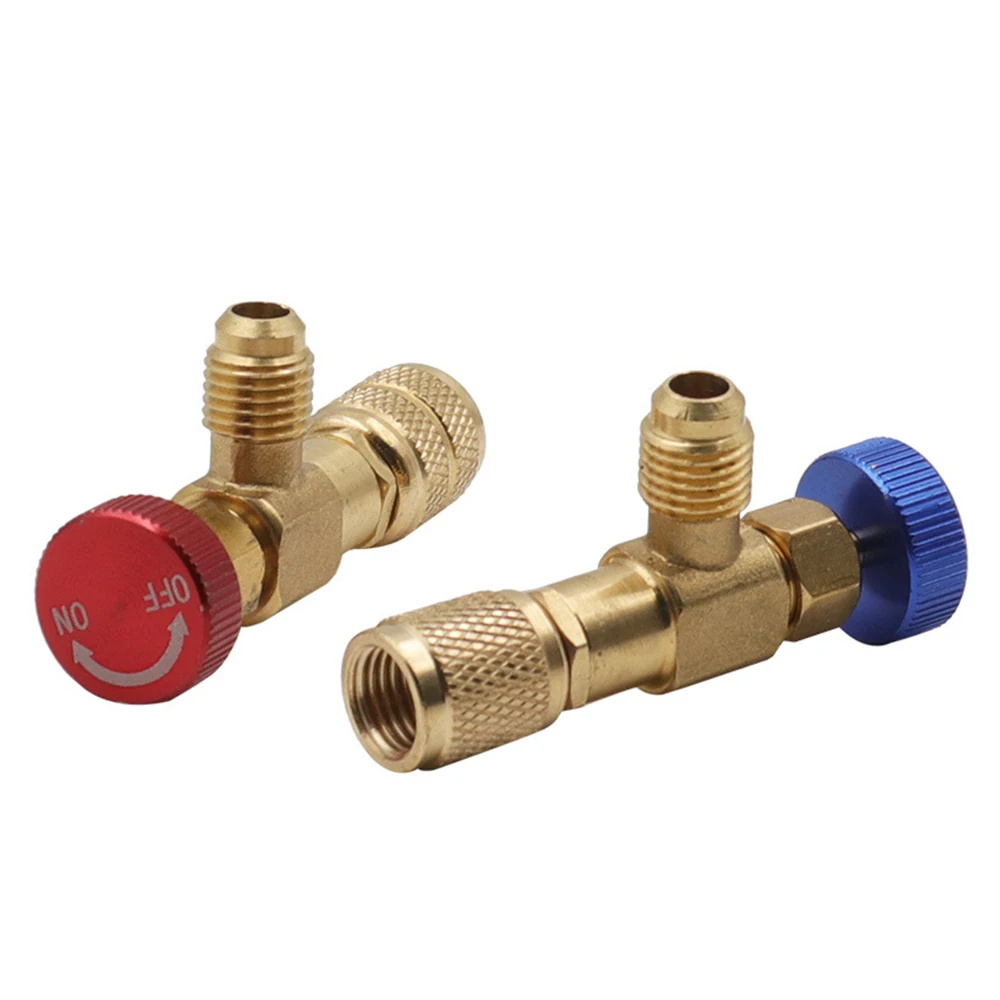 R410 R22 Air Conditioning Refrigerant Liquid Safety Valve 1/4 \