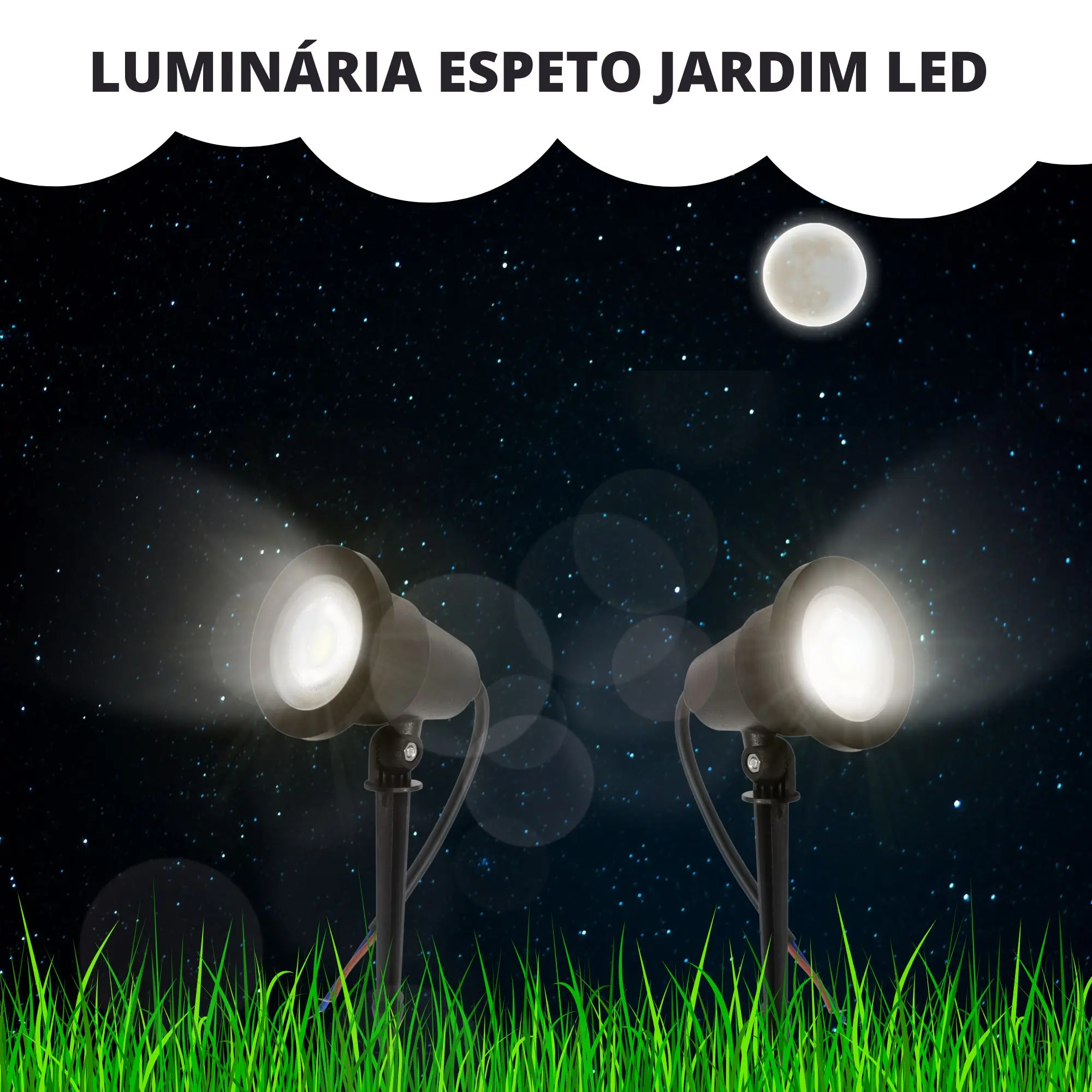 حديقة الإنارة مع مصباح LED ، 5 واط ، أبيض بارد ، دافئ ، أخضر #6