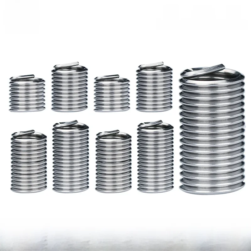 HAMPTON Kit d'insertion de réparation de filetage en acier inoxydable M7 M8 M9 M10 Kit d'écrou à rivets Kit d'insertion de réparation de filetage hélicoïdal outils de filetage