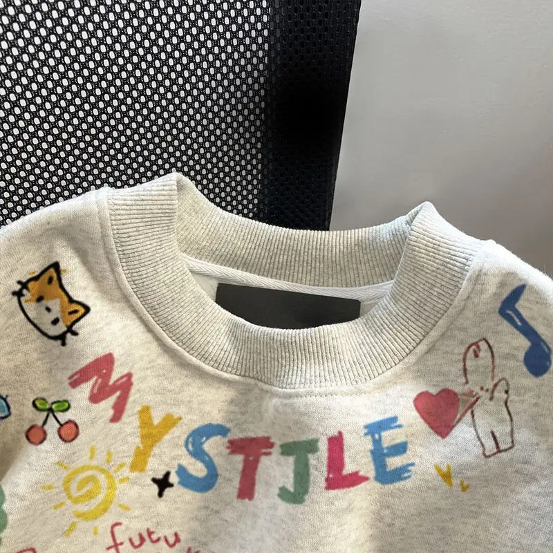 Y2K معطف كبير الحجم مطبوع عليه شخصية المرأة رمادي هوديي موضة الشرير Harajuku زوجين حتى هوديي ممارسة القمم ملابس Kawaii