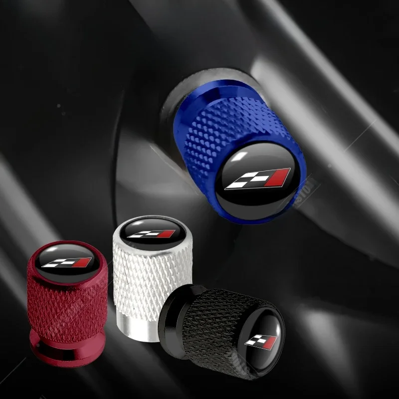 Emblème de voiture en aluminium CNC Race Feel, Seat Valentine Ateca Ibiza 1870 Cordoba Born Cupra, 4 pièces, assujetd'opathie, capuchons de tige de port d'air