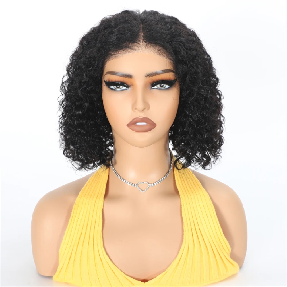 

6x4 Glueless Curly Bob Wig Human Hair Short Curly Bob Human Hair Wigs Short Curly Glueless Human Hair Wigs Without Glue And Gel