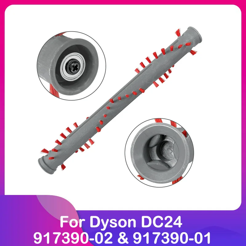 Spare For Dyson DC24 Ball All-Floors Upright Vacuum Cleaner 917390-02 917390-01 Main Brush Brushbar Roller Replacement