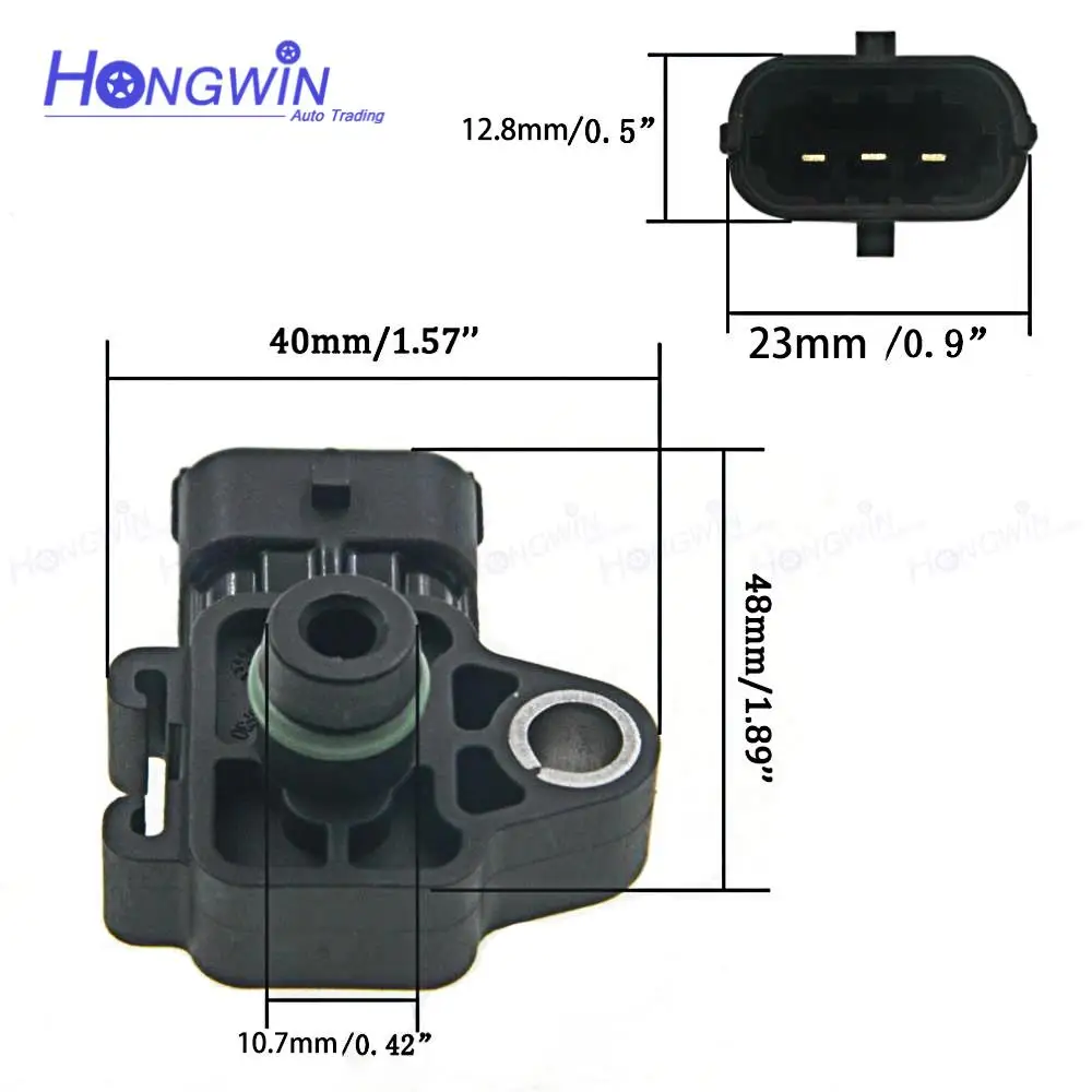 Manifold Absolute Pressure Sensor MAP For Buick Cadillac Chevrolet GMC 12591290 0261230146 93192107 8126442280 12711681 2133842