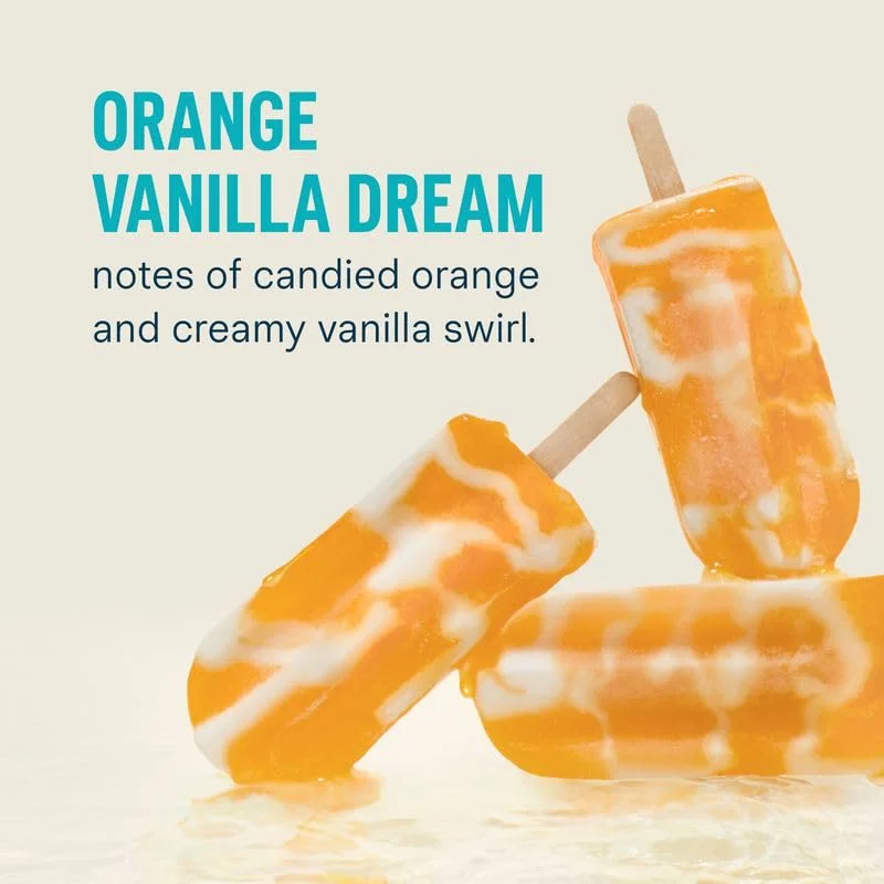 Liquid I.V. Hydration Multiplier Electrolyte Drink Mix – Orange Vanilla Dream Flavor, 16 On-The-Go Sticks for Faster Hydration