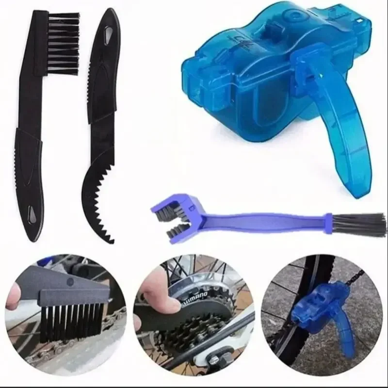 AliExpress Bicycle Chain Clean Brush Cleaner Bicycle Chains Gear Grunge Brush Cleaner Bike Wash Tool Set