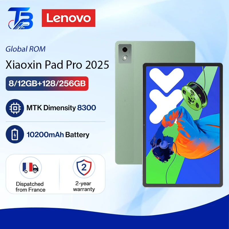 Tableta Lenovo Xiaoxin Pad Pro 2025 con ROM global, pantalla de 12,7 pulgadas y…