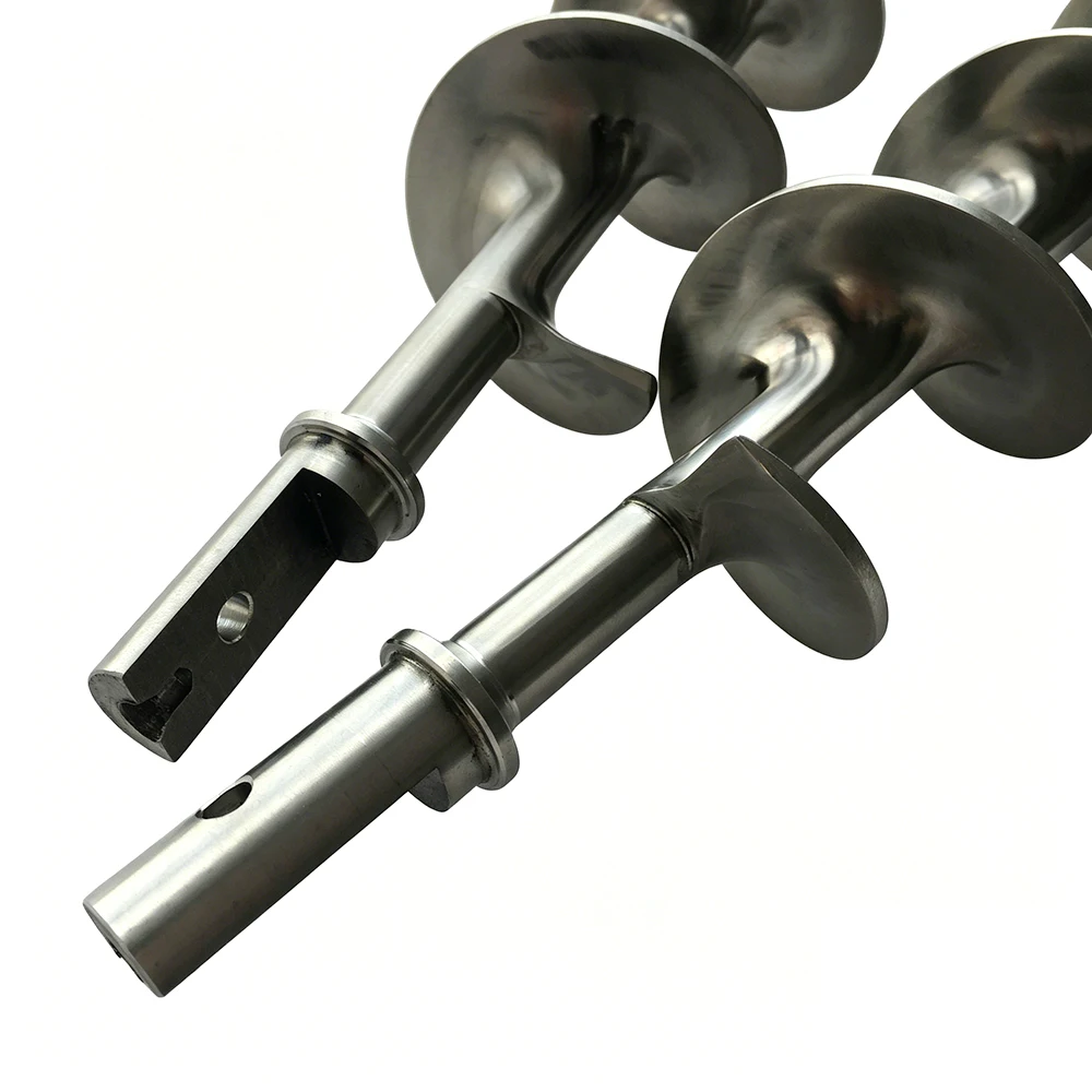 Custom 304 Stainless Steel Screw Conveyor Blades: Wear-Resistant and Thickened for the Mining, Chemical, and Grain Industries