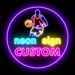 Custom Neon Signs DIY LED Neon Lights Sign Name Gym Business Logo Solan Wed Bar Party Salon DropShipping Outdoor Waterproof