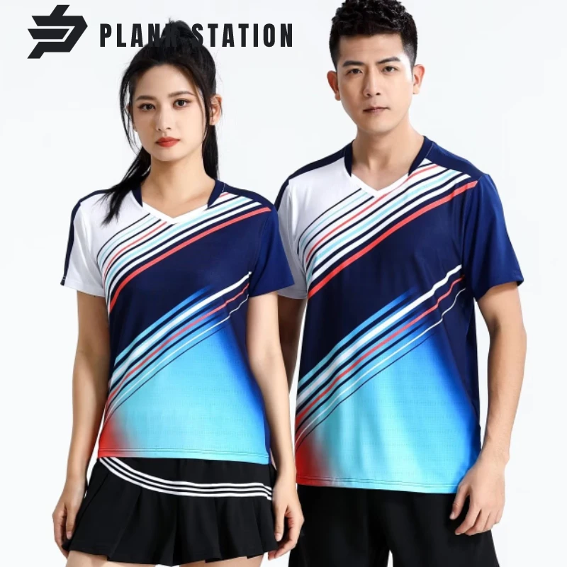 

Unisex Table Tennis Shirt Men Women Child Pingpong Training Jersey 2023 High Quality Polyester Golf Sportwear Uniform