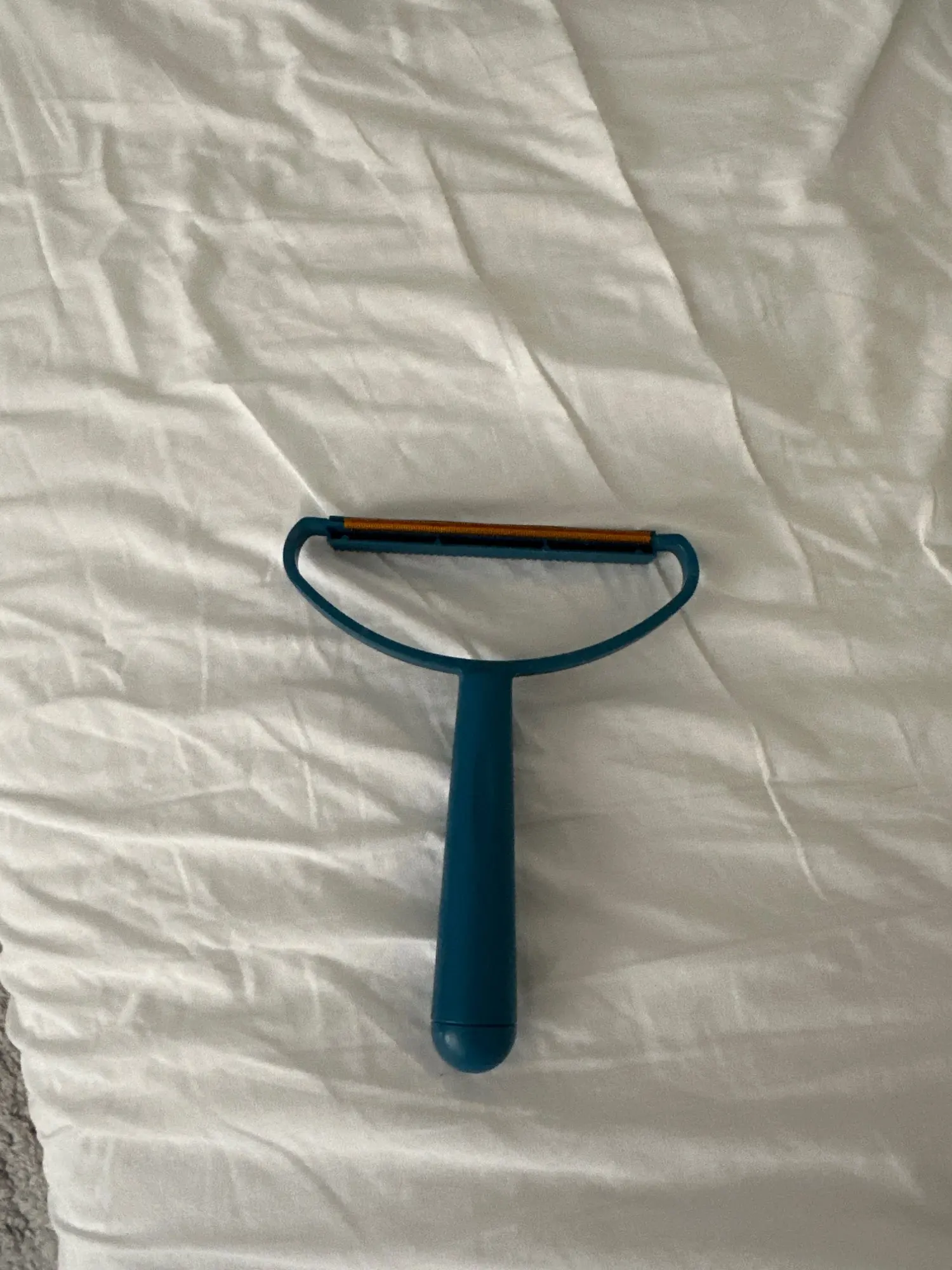 Customer review photo for Manual Pet Hair & Lint Remover Brush
