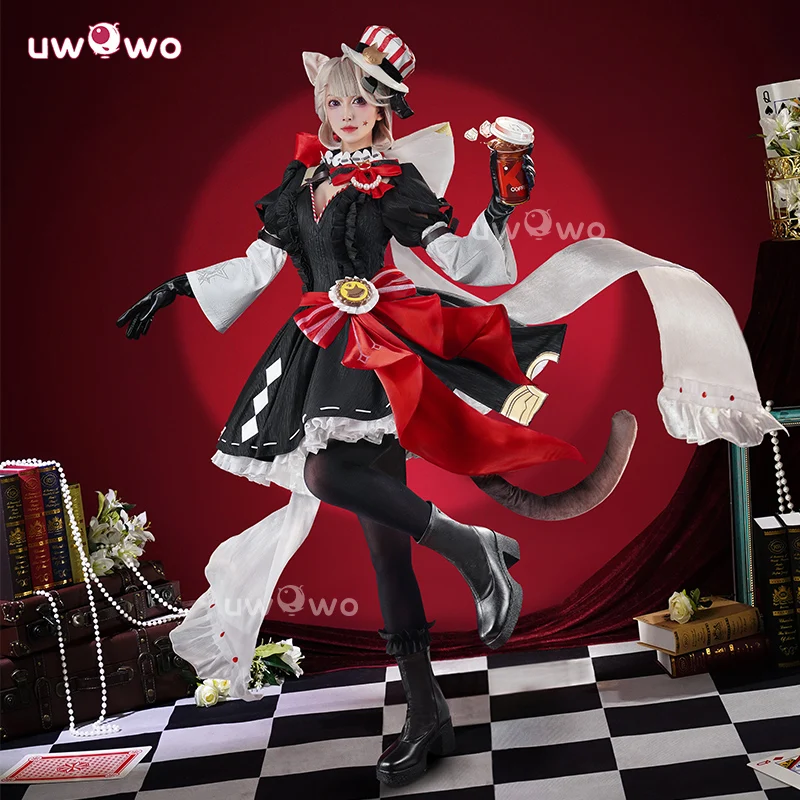 UWOWO Collab Series: Game Genshin Impact × KFCC Collab Lynette Lyney Cosplay Costume Fontaine Lynette Halloween Cosplays Costume