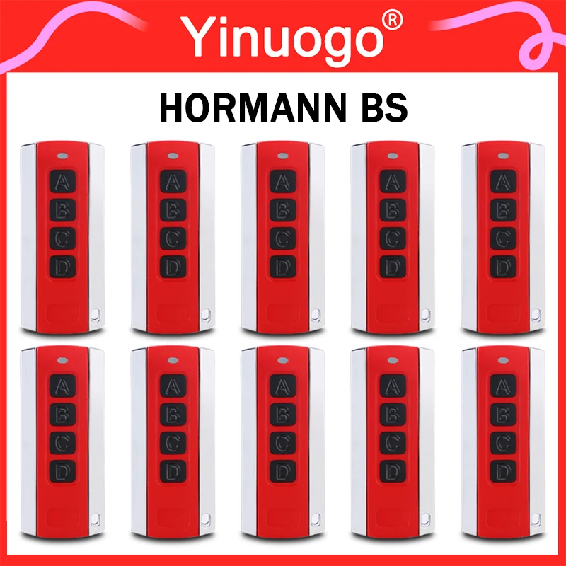 HORMANN BiSecur BS 868 Remote Control 868MHz HORMANN HSE2 HSE4 HSE1 HS1 HS4 HS5 HSD2 HSP4 HSS4 BS Garage Door Remote Control