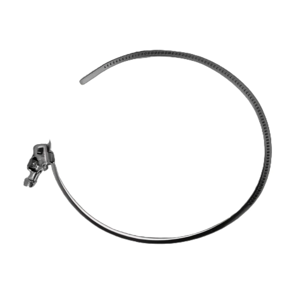 مشبك خرطوم من الفولاذ المقاوم للصدأ بلمسة واحدة ، مشبك أنبوب مرن ، مشبك أنبوب ، أداة دودة دائرية ، قفل أنابيب