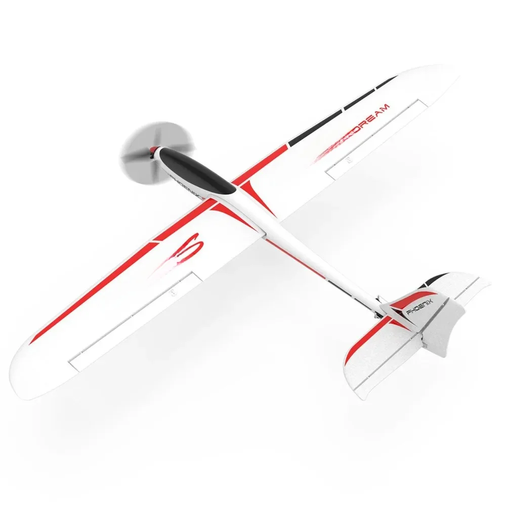 Volantexrc Phoenixs 742-7 4 Kanaals 1600Mm Spanwijdte Epo Rc Vliegtuig Met Stroomlijn Abs Plastic Romp Kit/Pnp - afbeelding 2