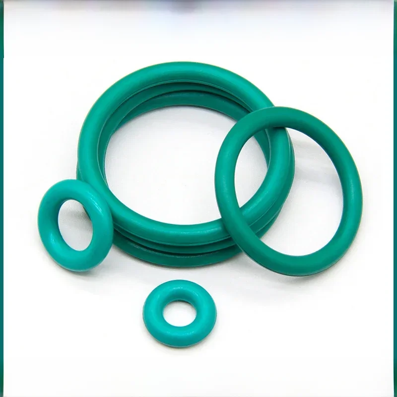 10 pièces FKM joint torique joint d'étanchéité CS 1/2/3.1/4mm OD 5-70mm huile d'isolation résistance aux hautes températures caoutchouc fluoré FKM joint torique