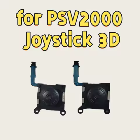 2pcs K-SILVER For PSV2000 Game Controller NEW Replacement 3D Analog Grip Joystick Rocker Thumb Stick for PS Vita 2000
