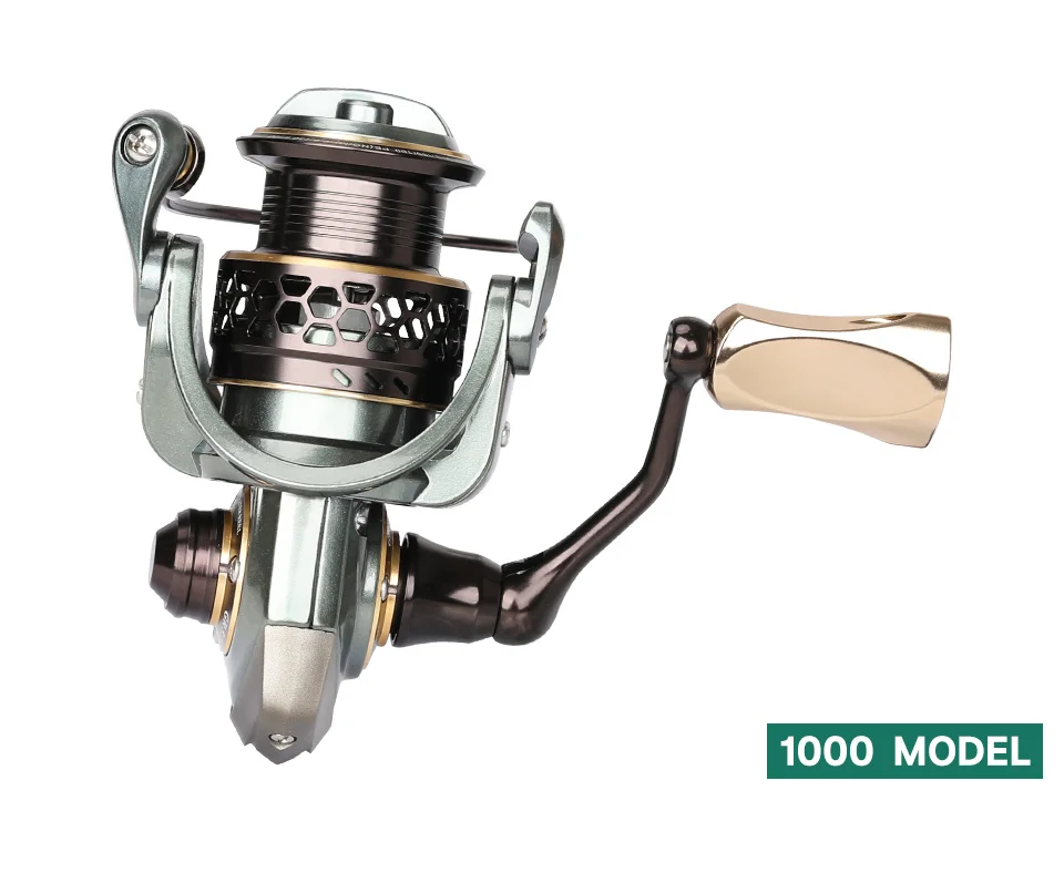 TSURINOYA 2 Spool Spinning Angeln Reel JAGUAR 1000 2000 3000 185G 6KG Max Carbon Drag Karpfen Salzwasser Reel bass Hecht Rad – Detail 23