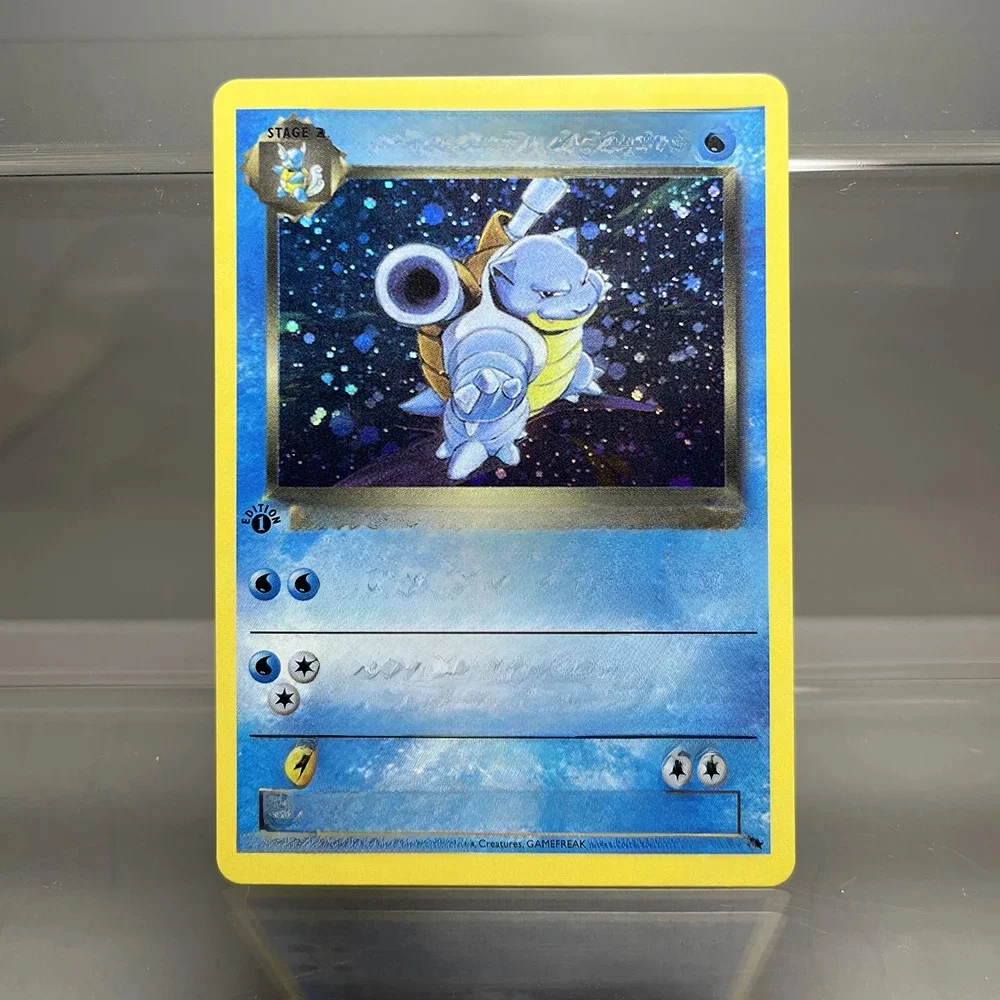 PKM-Karten Erika's Dragonair Misty's Tentacrue 1996 1. Auflage Single Foil Cards Game Collection Cards PTCG Proxy Cards