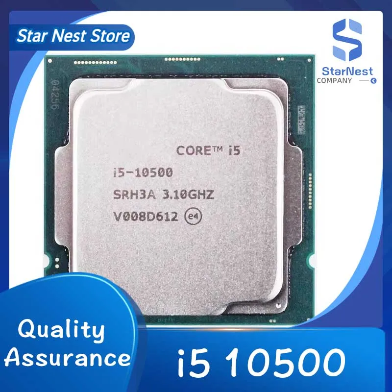 

Core i5 10500 3.1GHz 6-Core 12-Thread LGA 1200 processor