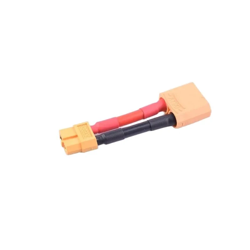 Adattatore per batteria XT90 maschio da 2 pezzi a femmina XT60 cavo di ricarica per batteria 12awg RC 40mm