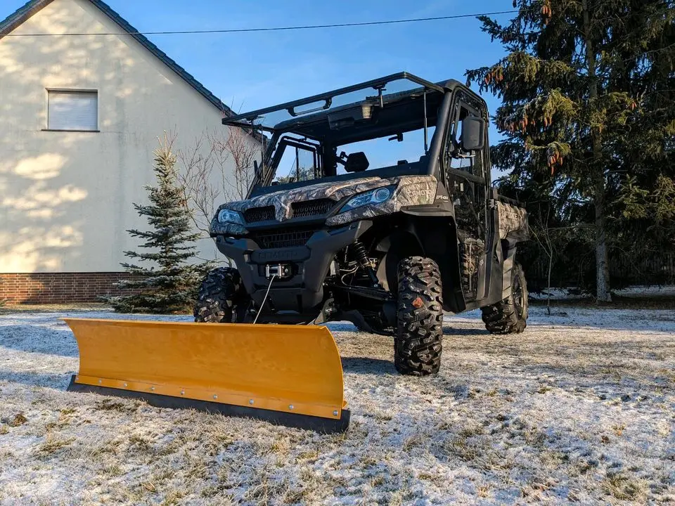 CFMOTO UFORCE 1000 with cabin snow blade lift 2023 BEST DEAL