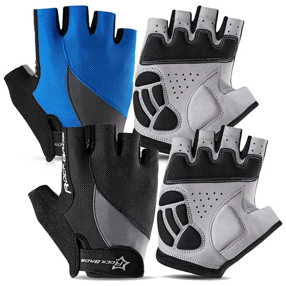 Sports Half Gloves SBR Pad Shockproof S030